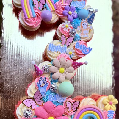 Pull Away Cupcakes Numbers 1-9 