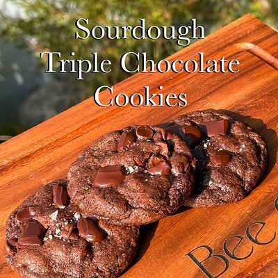 Triple Chocolate Chip Cookies (6pcs)