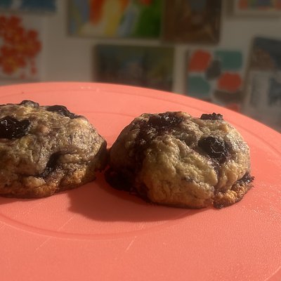 Lemon Blueberry Cookies