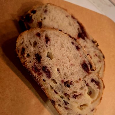 Cranberry Pepper Jack Sourdough Loaf