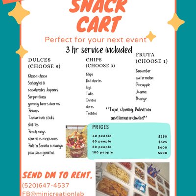 Snack Cart