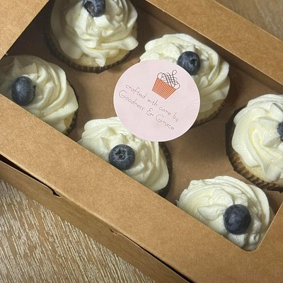 Lemon Blueberry Cupcakes 