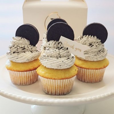 Chocolate Cookies Crumbles Cupcakes 