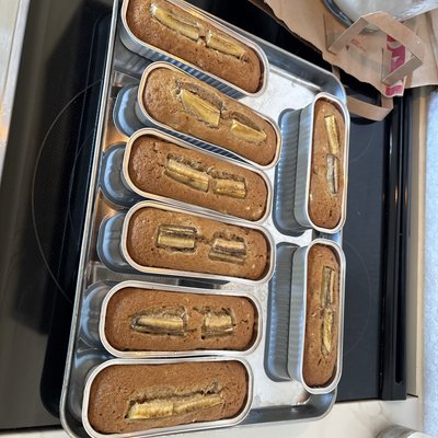 Banana Breads *individual Mini 6x3in*