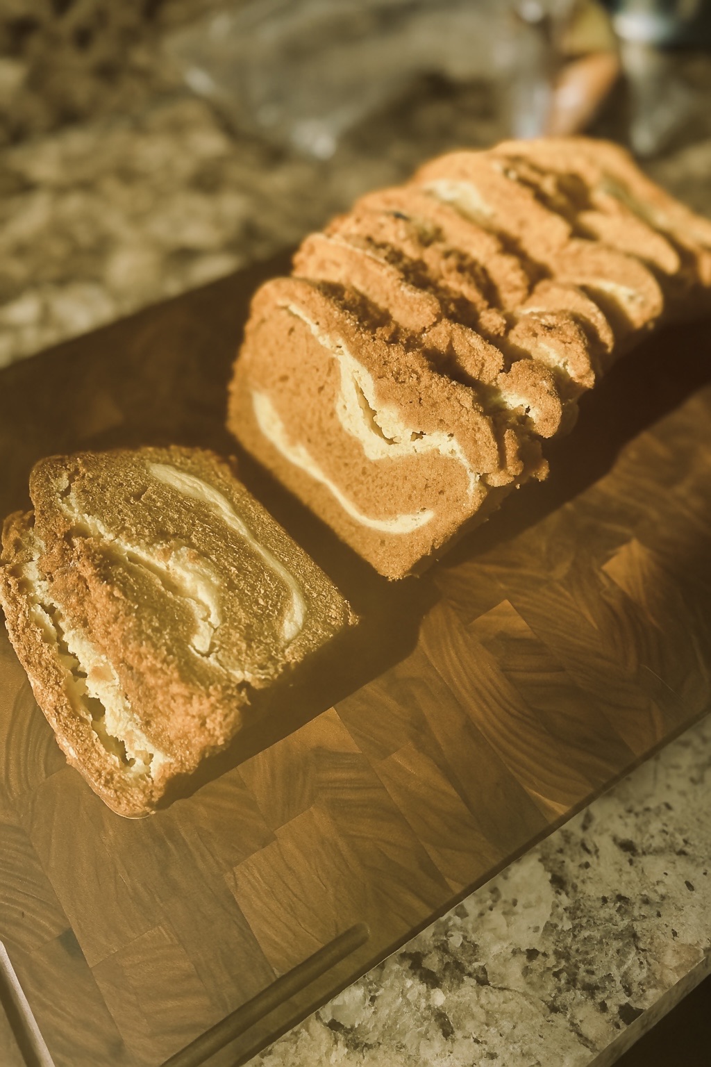 Cheesecake Pumpkin Bread