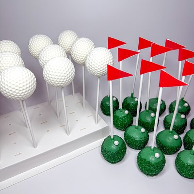 Cake Pops - Golf Ball, Sphere (12)