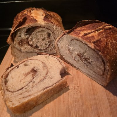 Brown Sugar Cinnamon Sourdough Loaf