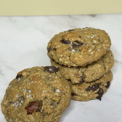Sourdough Brown Butter Cowboy Cookies