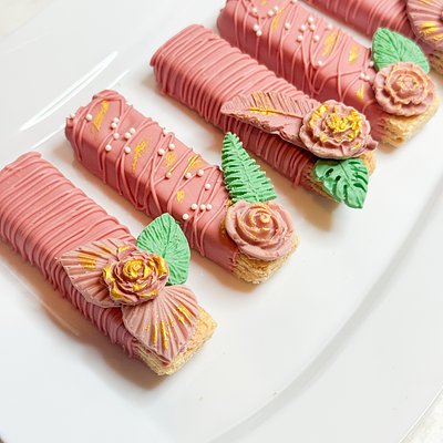  Chocolate Covered Wafer Cookies 