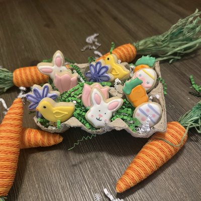 Easter Minis, Iced Sugar Cookies