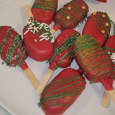 Cakesicles With Wooden Stick 