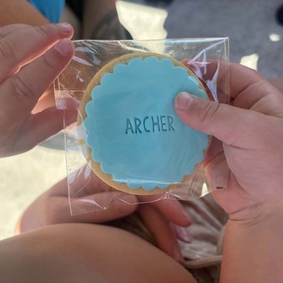 Personalised Name Cookies