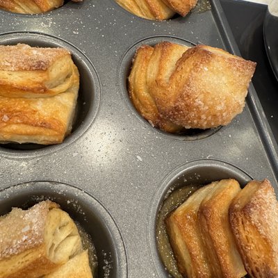 Sourdough Baby Mini Kouign Amanns