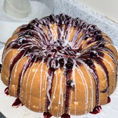 Lemon Blueberry Pound Cake