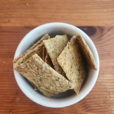 Sourdough Crackers