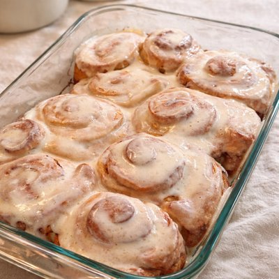 Classic Cinnamon Rolls Quantity Of 4