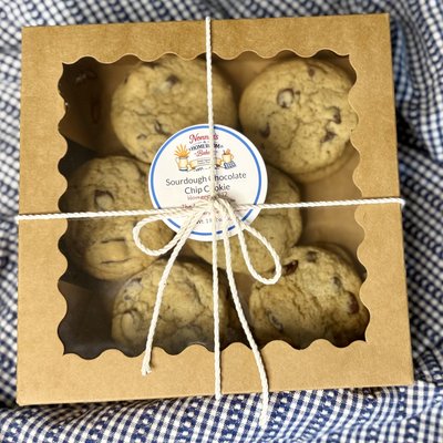 The Homeroom 12 Box ~ The Same Beloved Recipe As The Valedictorian™ Chocolate Chip Cookie Thoughtfully Sized For Sharing. Because The Sweetest Memories Are Made Around The Table. 12 Cookies Per Box