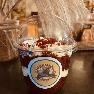 Red Velvet Frappe Cheesecake