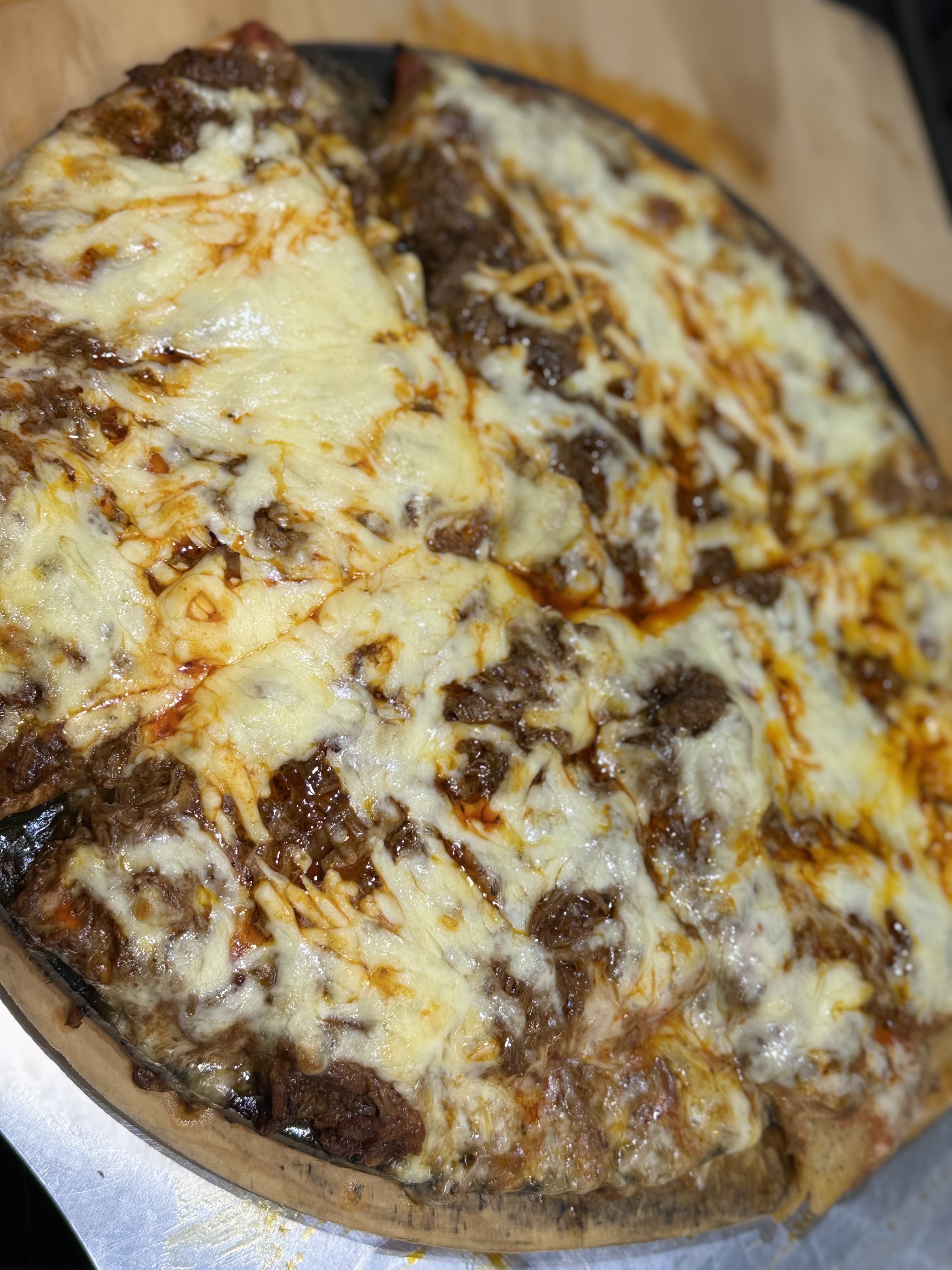 Birria Pizza Slice