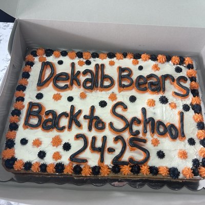 13x17 Cookie Cake 