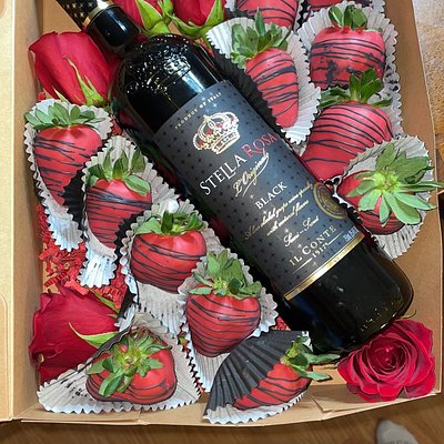 Strawberries And Wine 