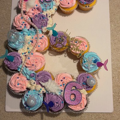 Cupcake cake (Single Number)