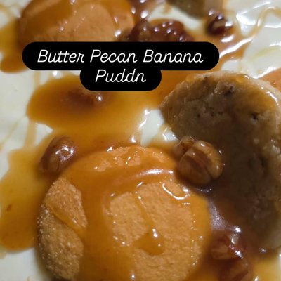 Butter Pecan Banana Puddin