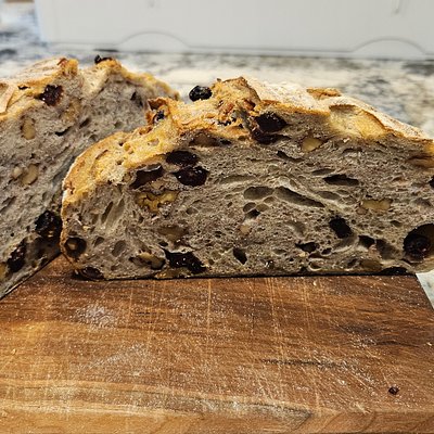 Mini - Cranberry Walnut Sourdough Loaf