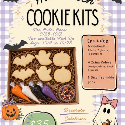 Halloween Cookie Kit- 10/9 Pick Up