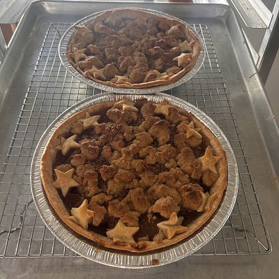 Blueberry Crumble Pie