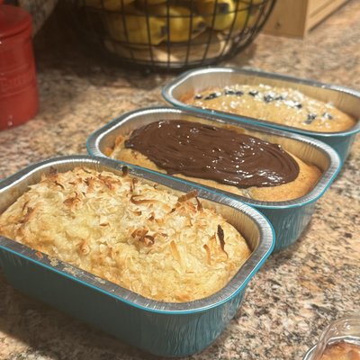 Chocolate Chip Chunk Mini Banana Bread 