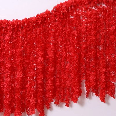 20 Red Pcs Artificial Cherry Blossom
