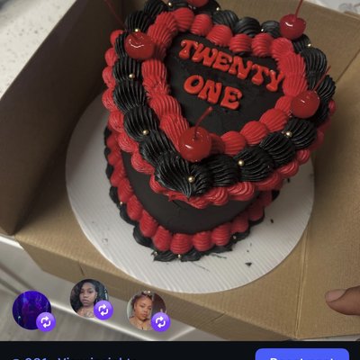 6 Inch cake 2 Layer