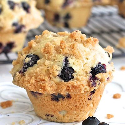 Blueberry Crumble Muffins-Small(2 Muffins)
