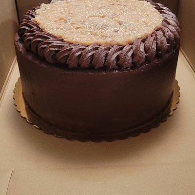 10" German Chocolate ("Choccy's Nutty Cousin")