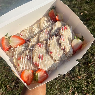Strawberry Cheesecake Cookies