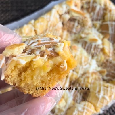 Banana Pudding Blondies (9 Squares, 8x8 Pan)