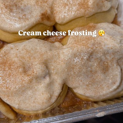 Cinnamon Roll - Cream Cheese 