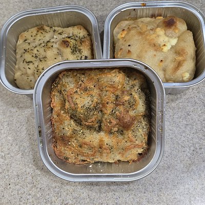 Mini Sourdough Focaccia Flight