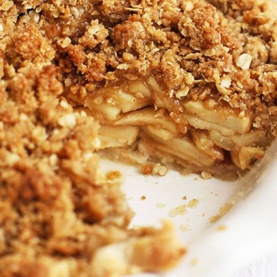 Apple Crumble Pie 