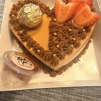 6" Choco flan