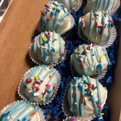 Confetti Cake Truffles 