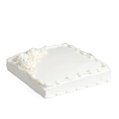 12 Inch Square Single Tier (Serves 50)