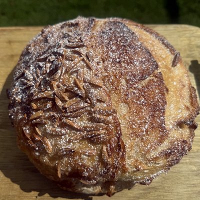 Almond Croissant Sourdough Loaf 