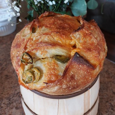 Jalapeno Cheddar Sourdough 