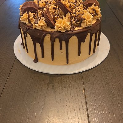 8inch 2 Layer Peanut Butter Cake
