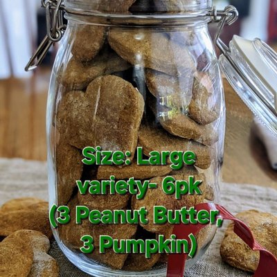 (Large 6pk) Variety Pack🥜🎃🍌