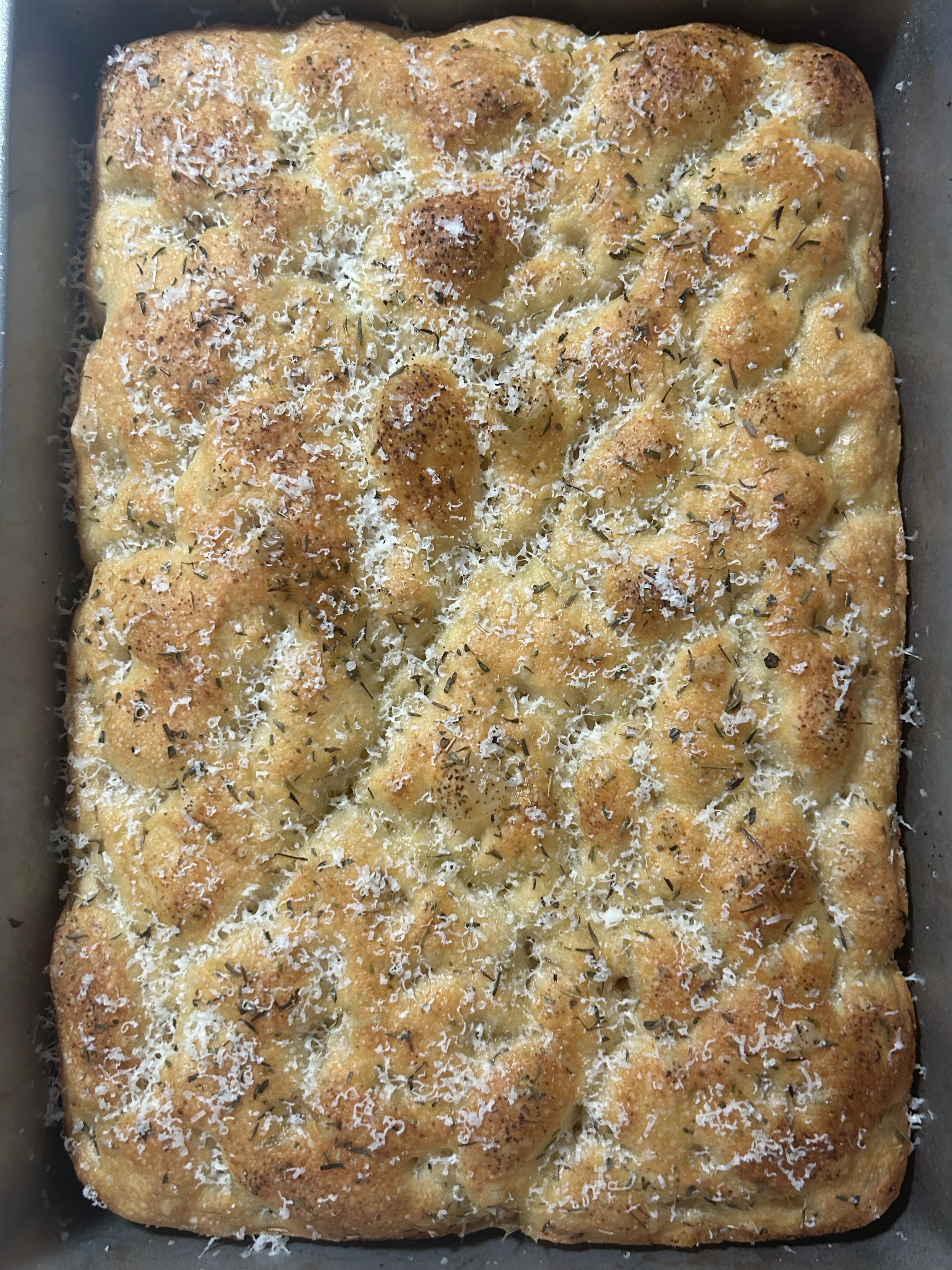 Herb & Cheese Focaccia Bread