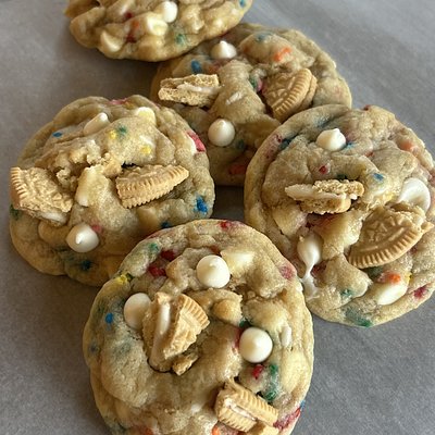 Birthday Cake Cookies 