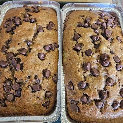 Chocolate Chip Sourdough Banana Bread